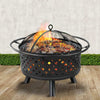 Outdoor Fire BBQ Pit Portable Smoker 30&quot;