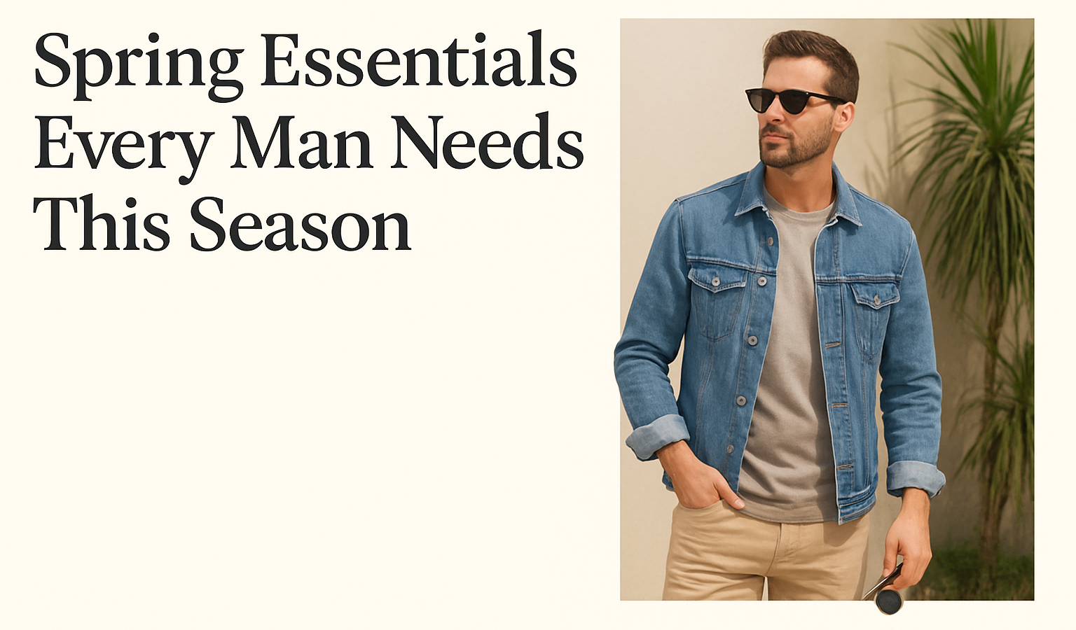 Spring Essentials Every Man Needs This Season