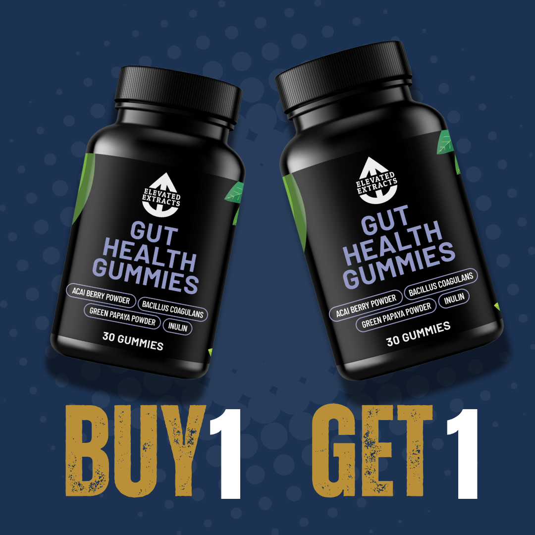B1T1 Elevated Extracts Gut Health Gummies – 30 Probiotic Gummies for Digestion & Wellness (Copy)