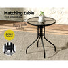 Gardeon 5PC Bistro Set Outdoor Table and Chairs