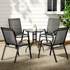 Gardeon 5PC Bistro Set Outdoor Table and Chairs