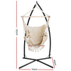 Gardeon Hammock Chair - Cream