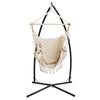 Gardeon Hammock Chair - Cream