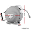 10M Retractable Water Hose Reel – Auto Rewind with Garden Spray Gun | Wall Mounted