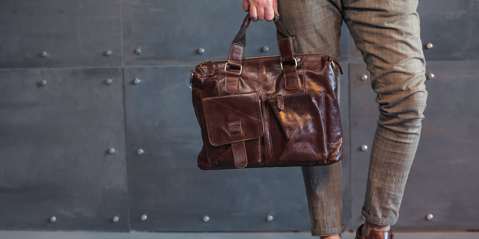 MEN'S LEATHER BAGS - MACHO CAVE