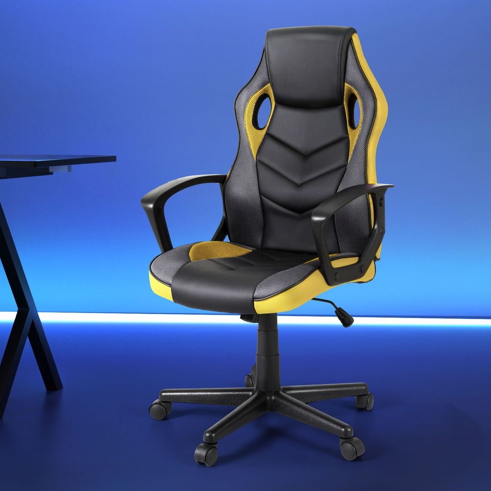 Artiss Gaming Chair- Black and Yellow