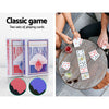 300pcs Poker Chips Set Casino Texas Hold&#39;em Gambling Party Game Dice Cards Case