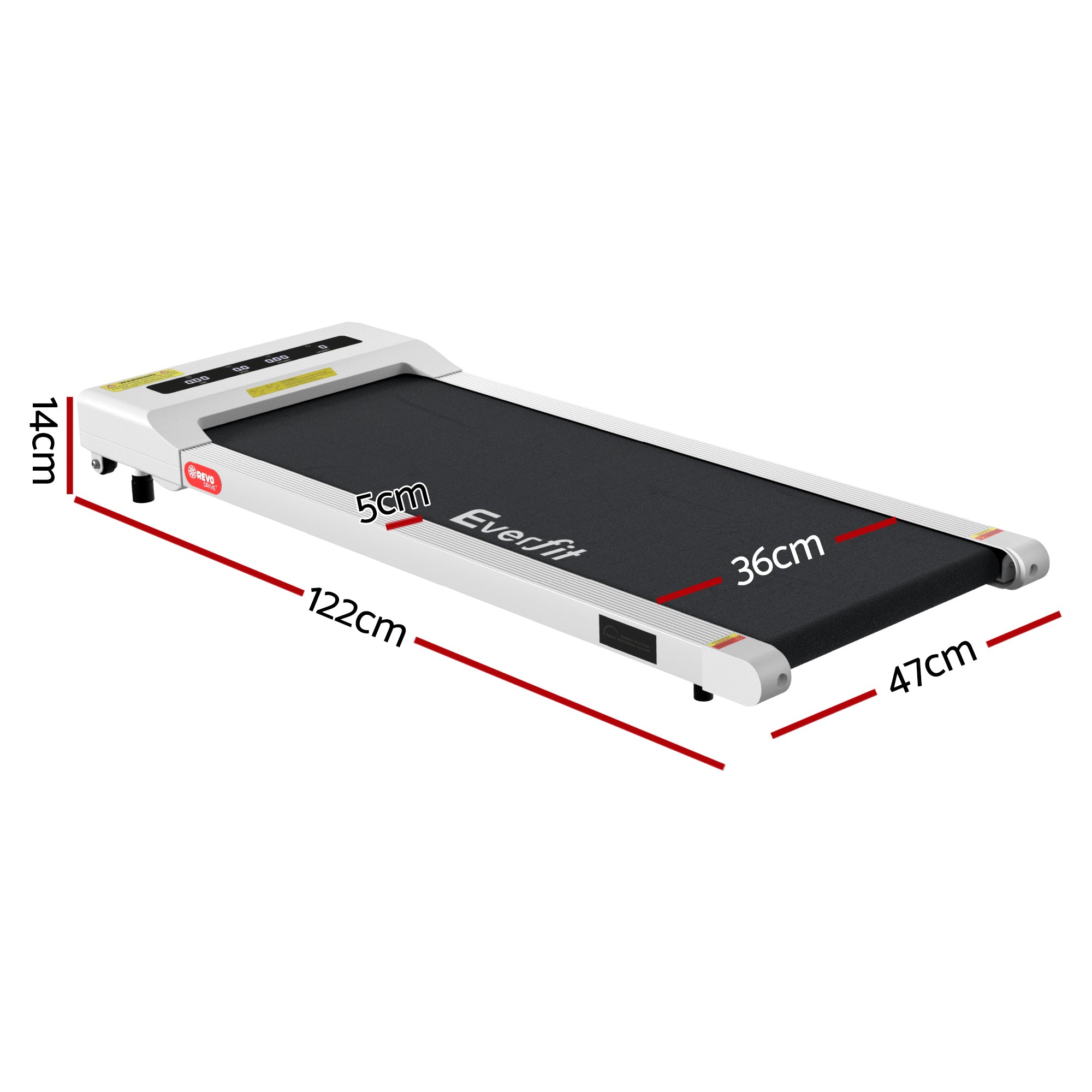Everfit Electric Walking Pad – Under‑Desk Treadmill, 360 mm Wide, Ideal for Home or Office Gym
