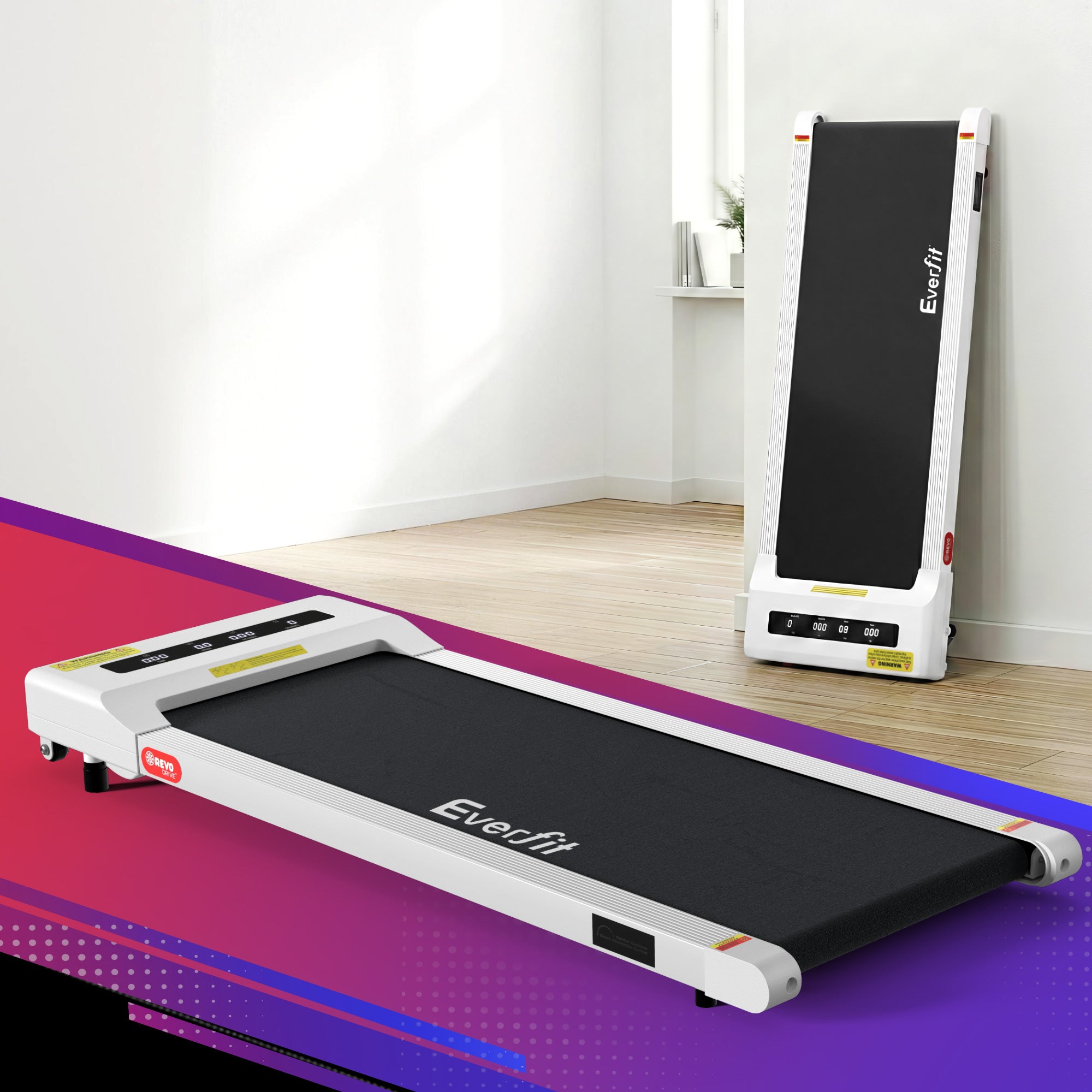 Everfit Electric Walking Pad – Under‑Desk Treadmill, 360 mm Wide, Ideal for Home or Office Gym
