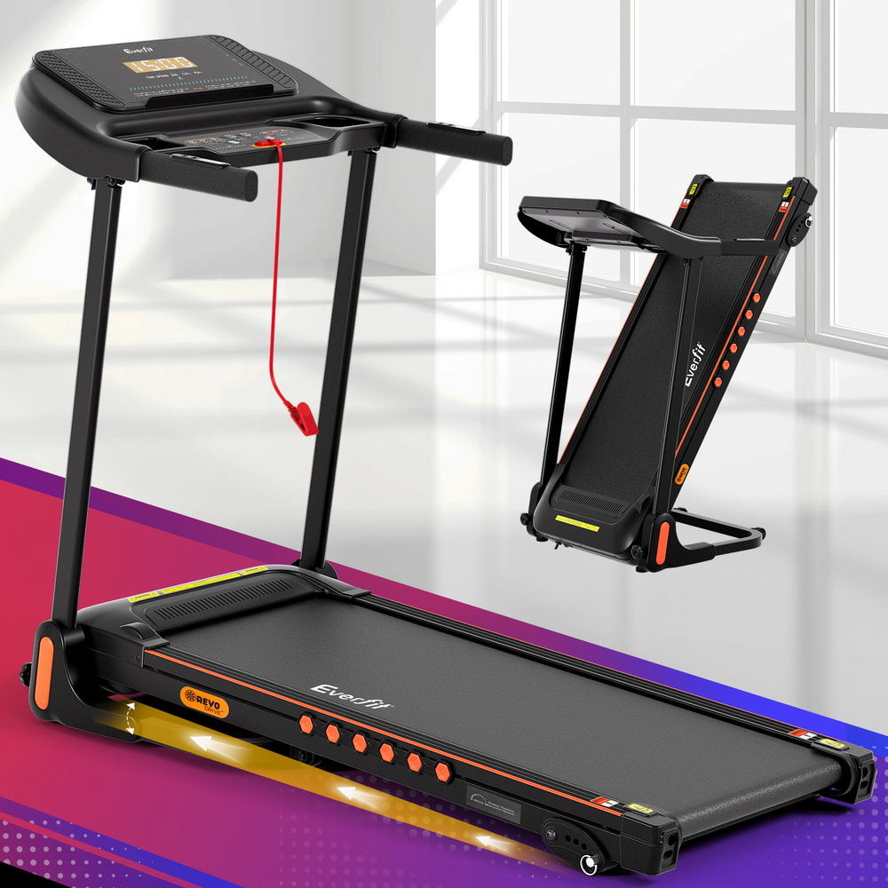 Everfit Electric Treadmill – Home Gym Fitness with Incline 390mm