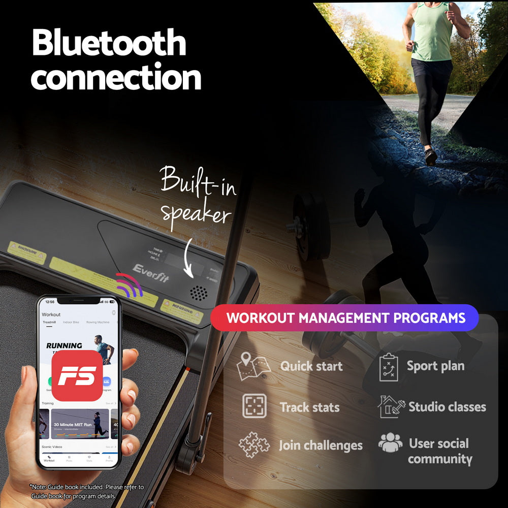 Everfit Electric Treadmill – Foldable Walking Pad for Home Gym