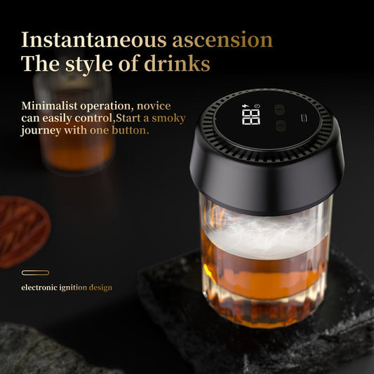 Electric Whiskey Smoker Gift Set