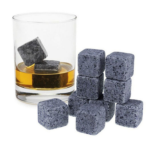 Whiskey Stones, Set of 9 – Reusable Ice Cubes