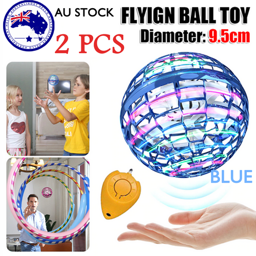 2pcs Flying Ball Kids Toys- Blue