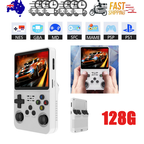 Portable  Retro Handheld Game Console 128GB