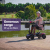 EQUIPMED Electric Mobility Scooter Portable Folding