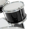 Karrera Children&#39;s 4pc Drum Kit - Black