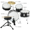 Karrera Children&#39;s 4pc Drum Kit - Black