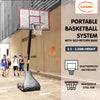 Kahuna Portable Basketball Ring Stand w/ Adjustable Height