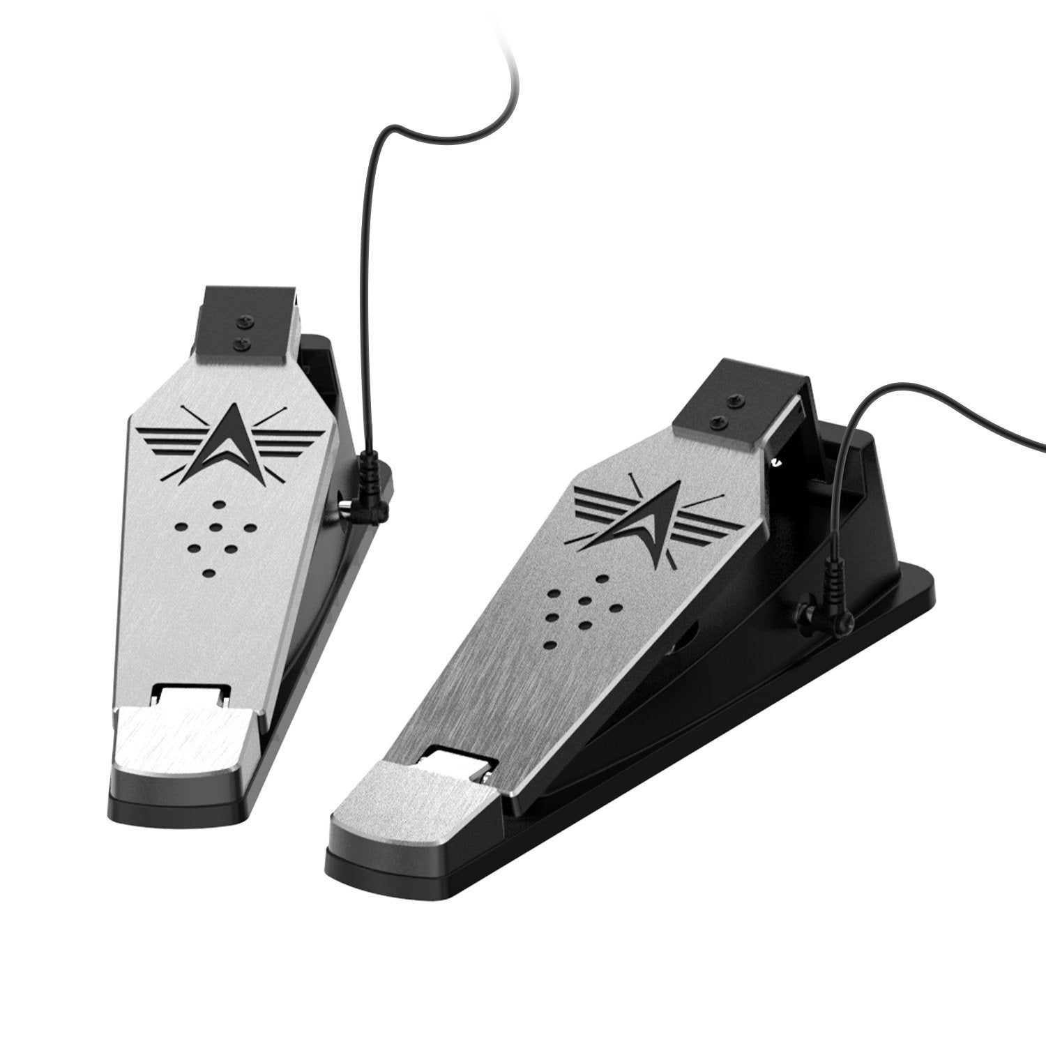 Karrera X23 Electronic Drum Kit with Sound Module, 3 Toms, Snare Quiet Mesh Drum Heads, Cymbals &amp; Pedal