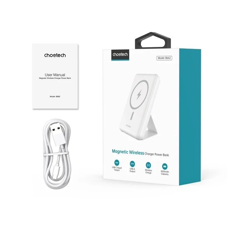 CHOETECH Magnetic Power bank 5000mAh