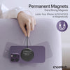 CHOETECH T697-F Magnetic Wireless Charger – 15W/7.5W/5W Fast Charging Pad for iPhone, AirPods &amp; More, 1.5M Cable