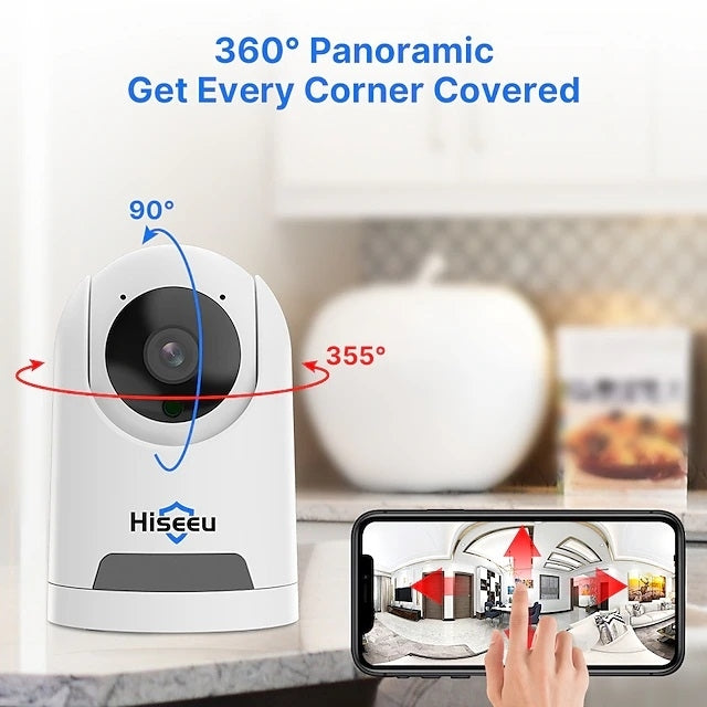 Hiseeu FH2C 2MP WiFi Wireless Security Camera