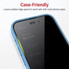 Privacy Tempered Glass Screen Protector for iPhone 16 Pro, iPhone 17 &amp; 17 Pro – Anti-Spy, 9H Hardness