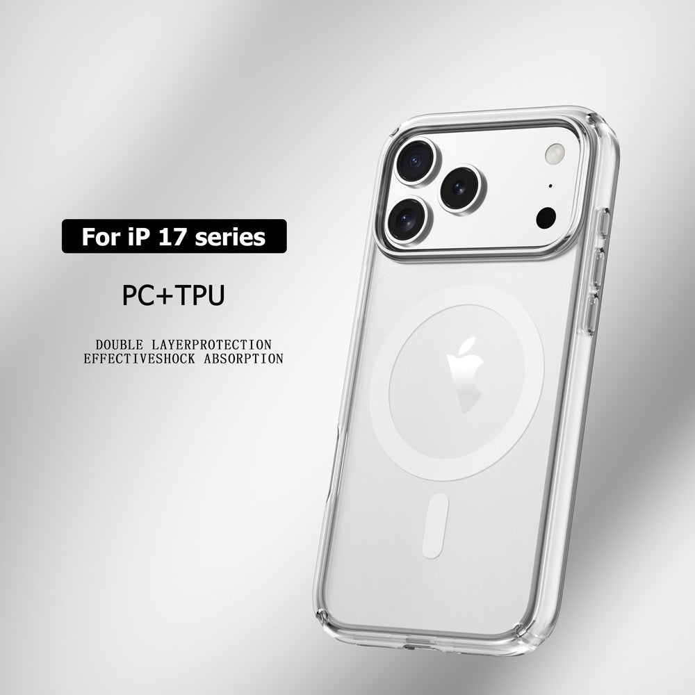 UTIA Ultimake iPhone 17 Magnetic Clear Case – Shockproof &amp; Slim Protective Cover