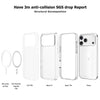 UTIA Ultimake iPhone 17 Magnetic Clear Case – Shockproof &amp; Slim Protective Cover