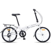 Progear Bikes Nomad Folding Bike 20&quot; in Pearl White