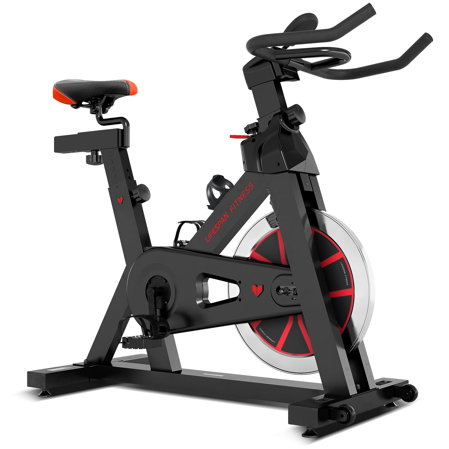 Lifespan Fitness Spin Bike – Durable Stationary Bike with LCD Monitor & Adjustable Resistance