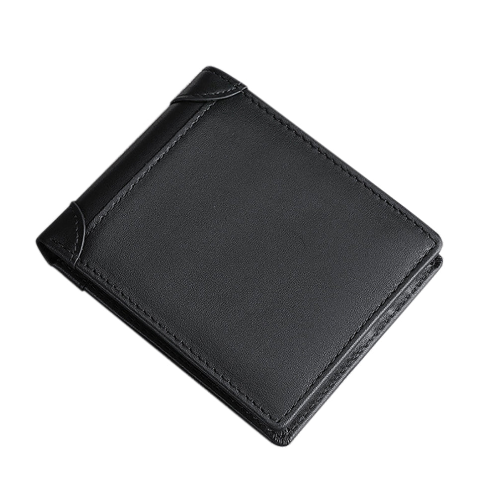 100% Genuine Leather Men's Long Wallet