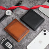 100% Genuine Leather Men&#39;s Long Wallet