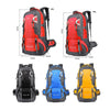 60L Waterproof Hiking Backpack (Red)