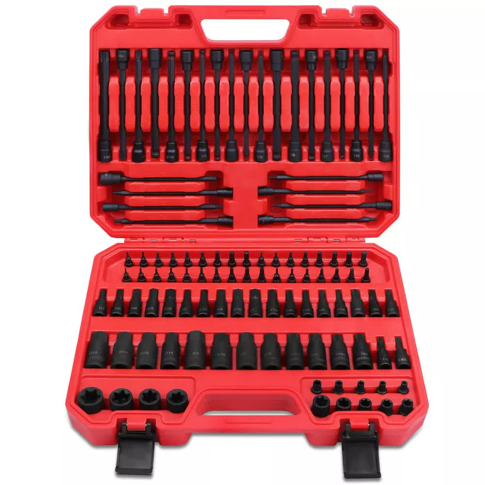 107 PCS Hex & Torx Bit Socket Set