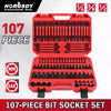 107 PCS Hex &amp; Torx Bit Socket Set