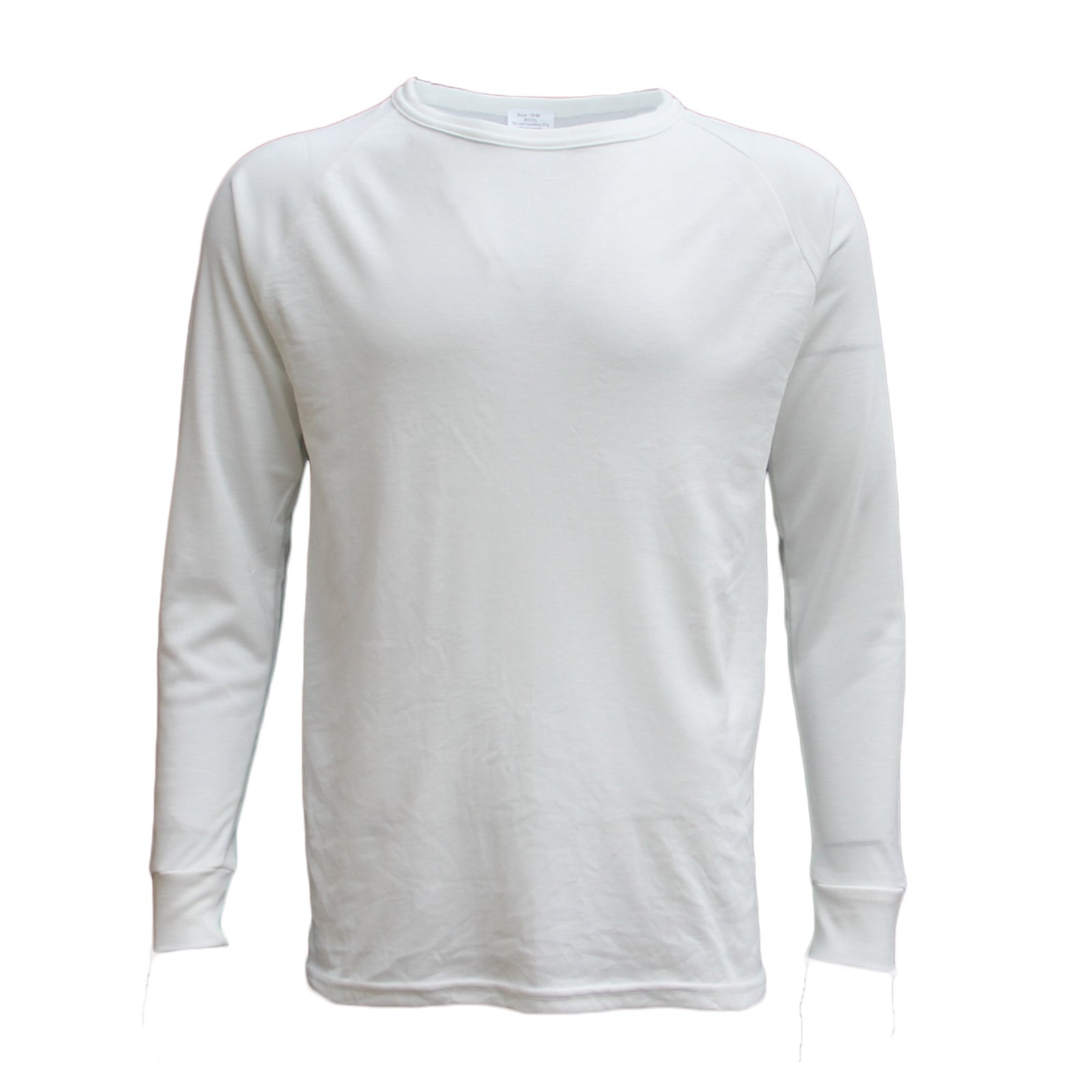 Men’s Merino Wool Thermal Set – Top & Pants Long Johns Pajamas Beige