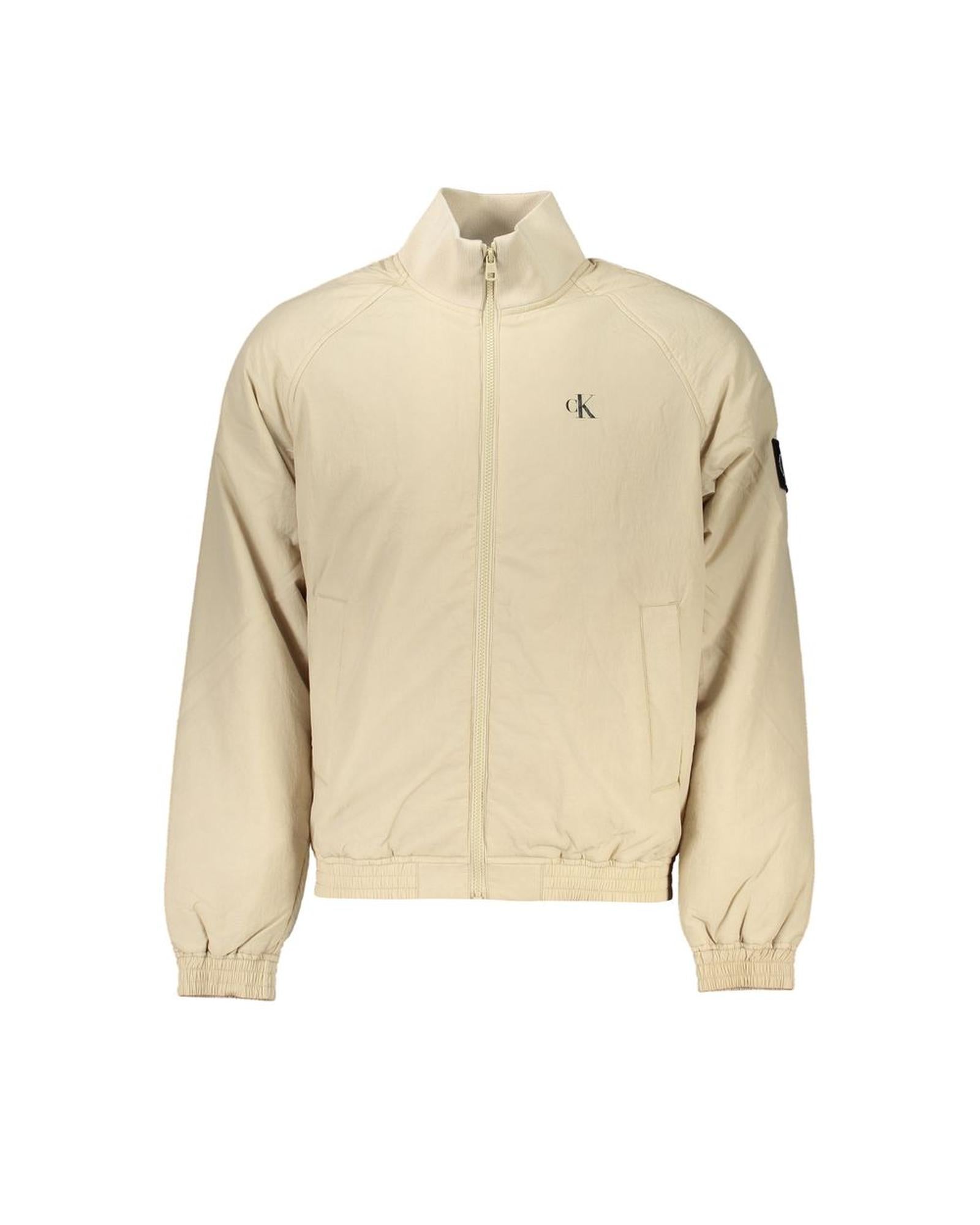 CK Men's Beige Polyamide Jacket