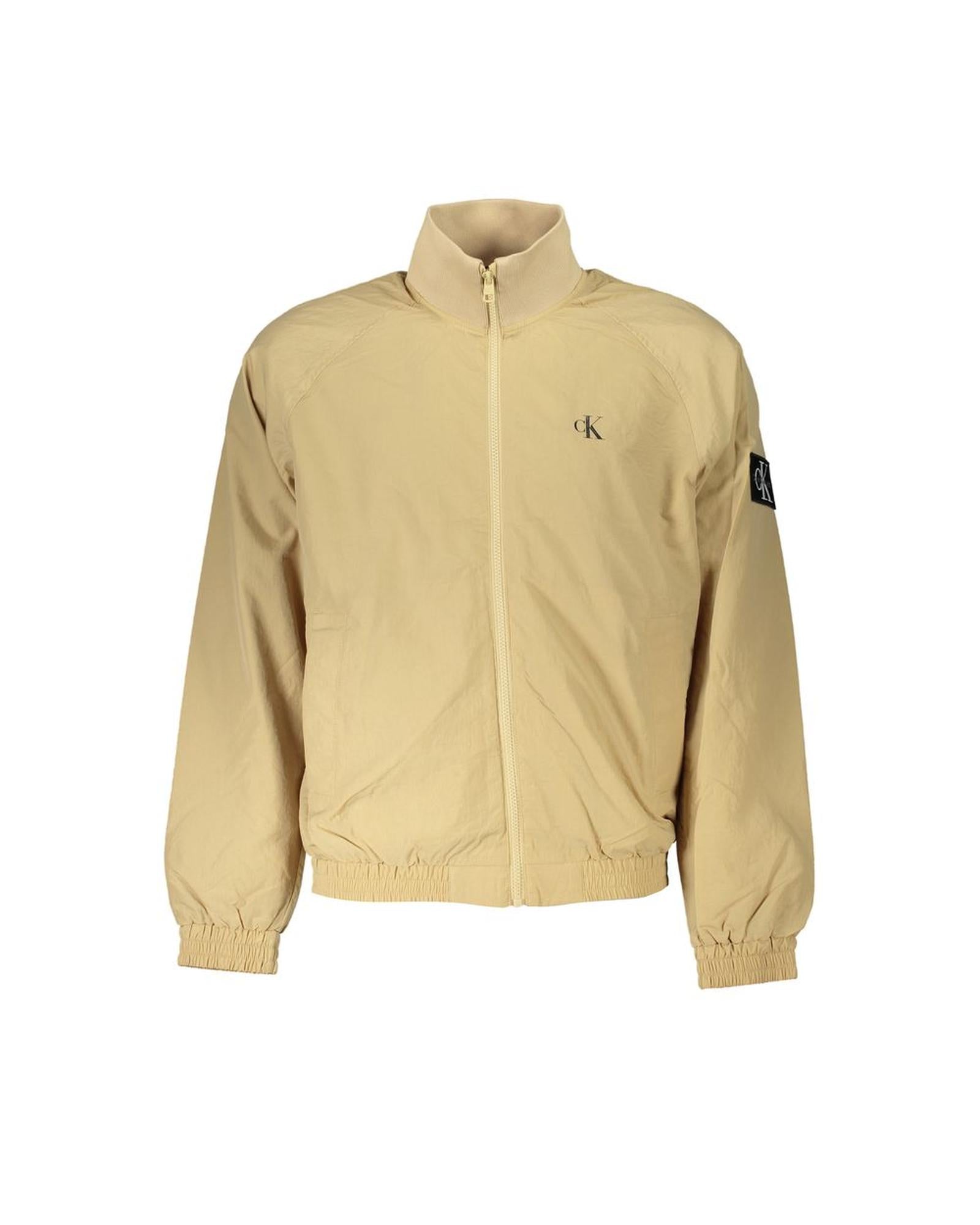 CK Men's Beige Polyamide Jacket