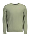 Napapijri Men&#39;s Green Wool Shirt - XL