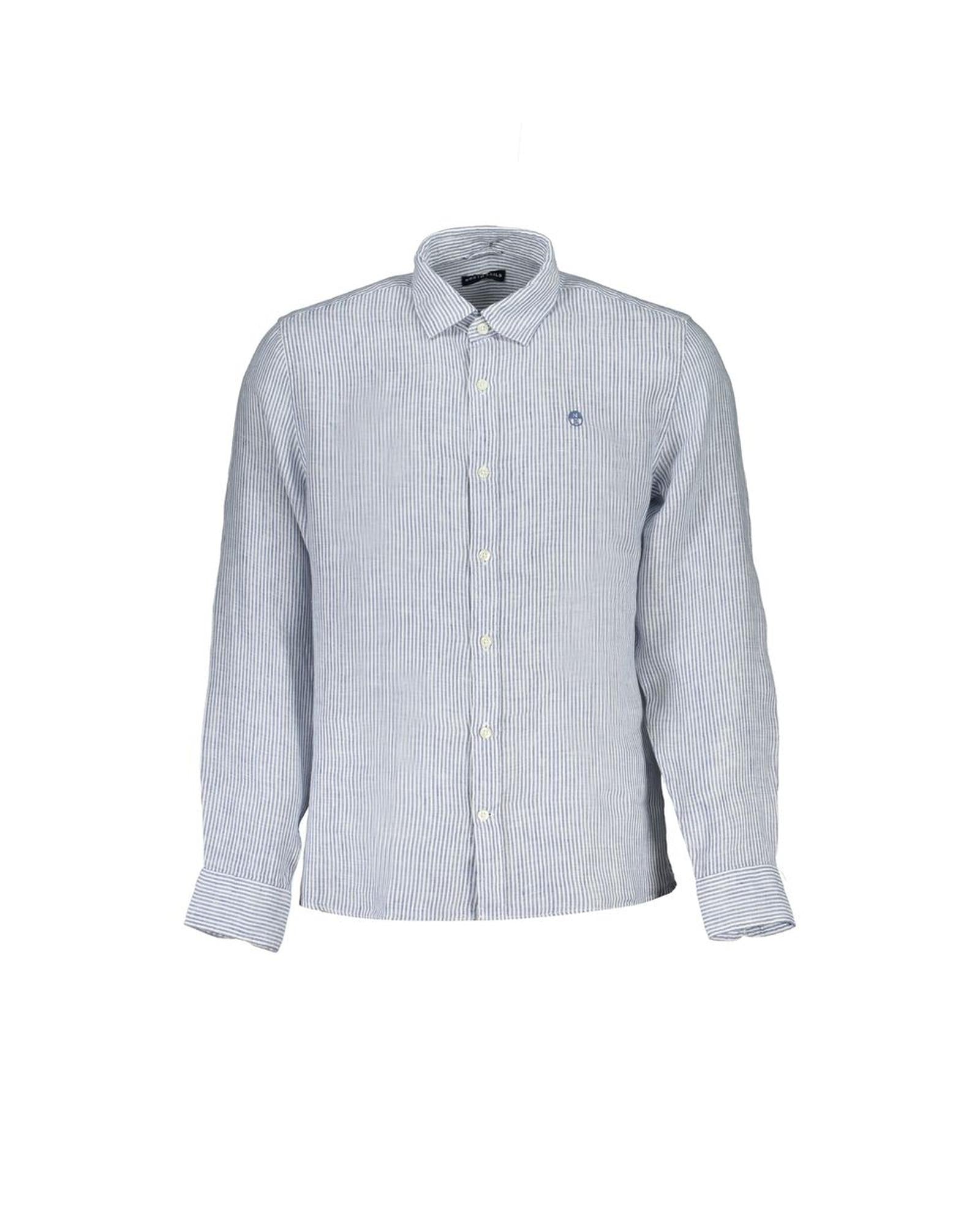 North Sails Men's Linen Shirt - Medium Size