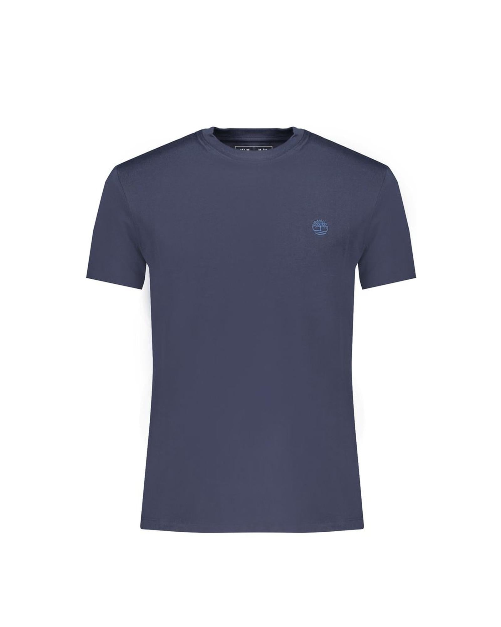 Timberland Men's Blue Cotton  TShirt
