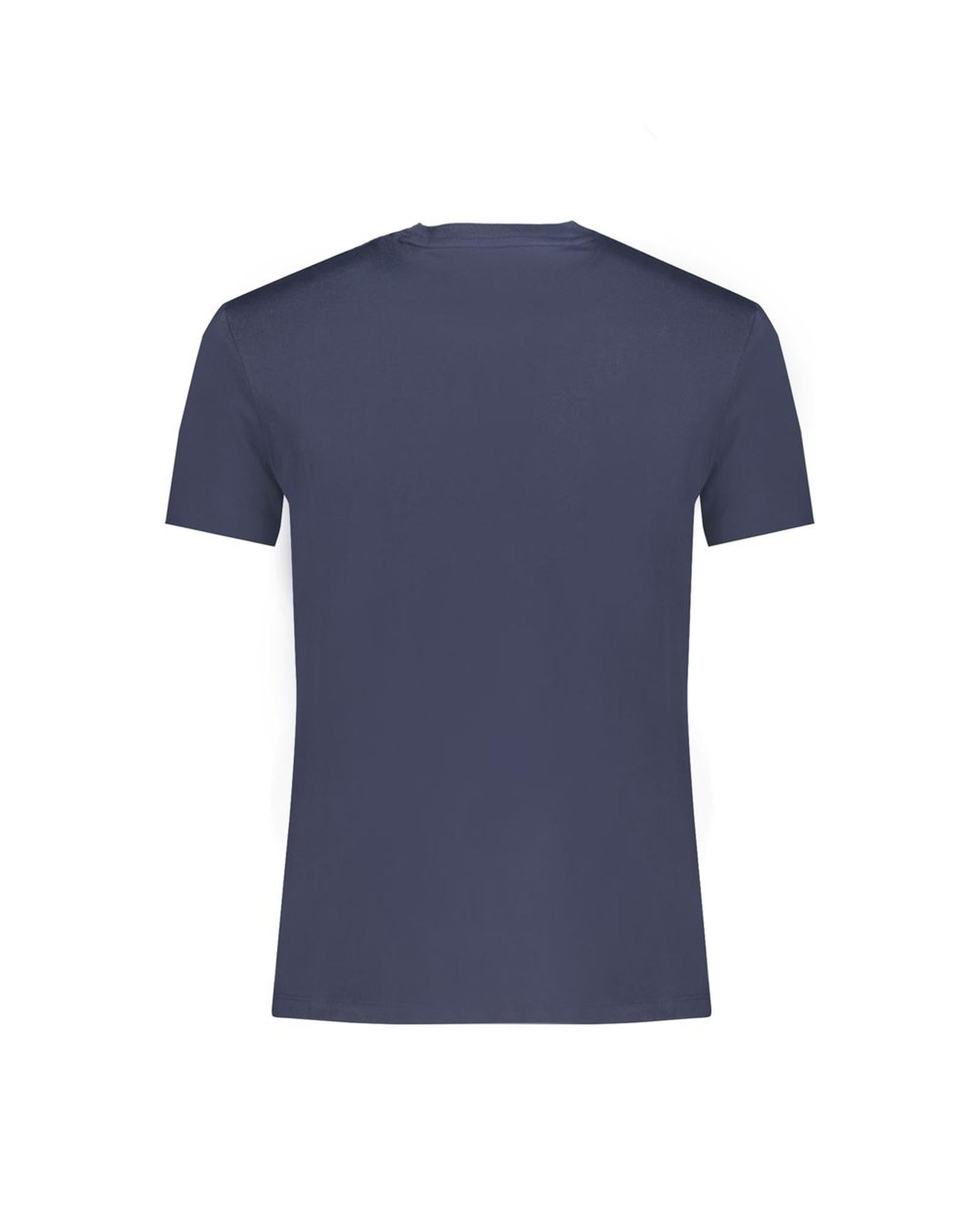 Timberland Men's Blue Cotton  TShirt