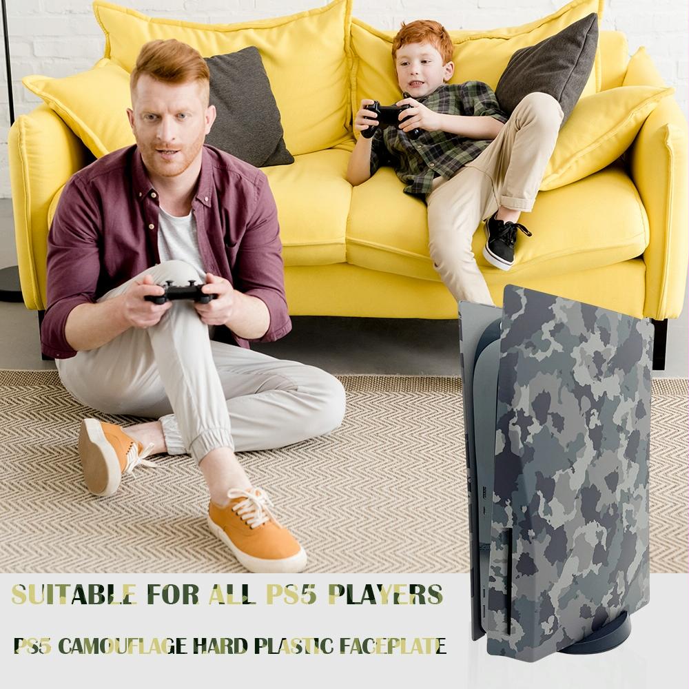 Camouflage Shell Protective Cover for Ps5 Cd-rom Console