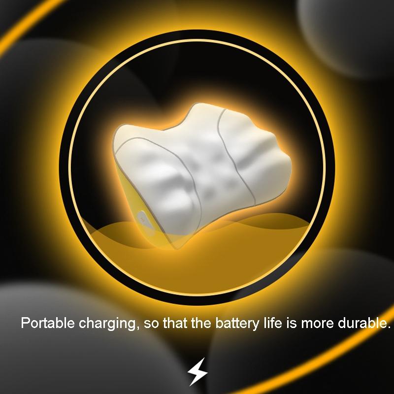 Portable Lumbar and Neck Massager for Car – Wired Charging Model