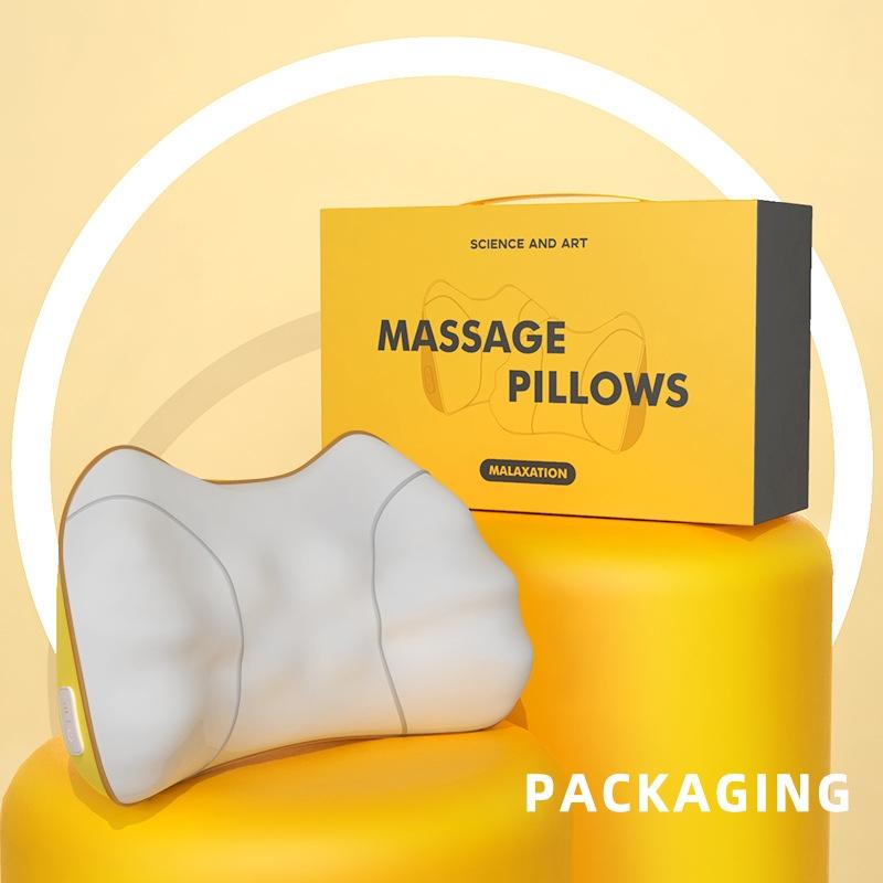 Portable Lumbar and Neck Massager for Car – Wired Charging Model