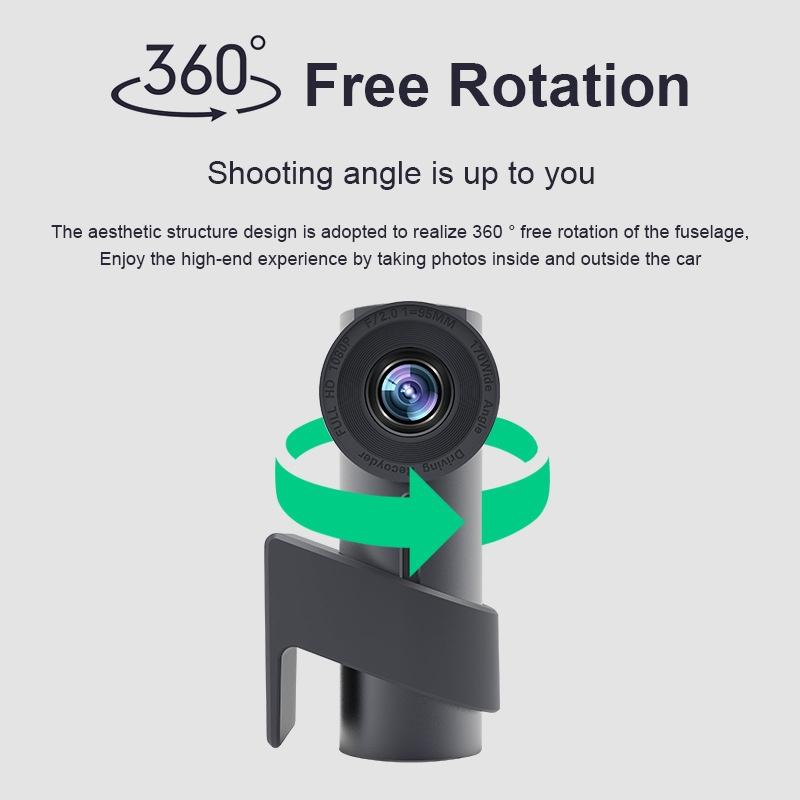 360 Degree Dual Camera Car Driving Recorder