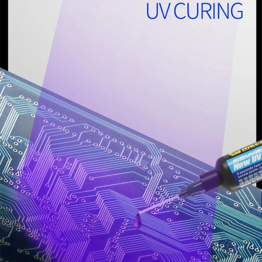 3-in-1 Quick Cooling Fan Fume Exhaust &amp; Uv Lamp for Motherboard Repair