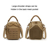 Outdoor Multifunctional Laser Cut Crossbody Bag